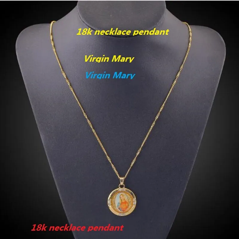 Gold stainless steel necklace pendant is popular Religious Madonna pendant necklace b
Gold stainless steel necklace pendant is popular Religious Madonna pendant necklace b