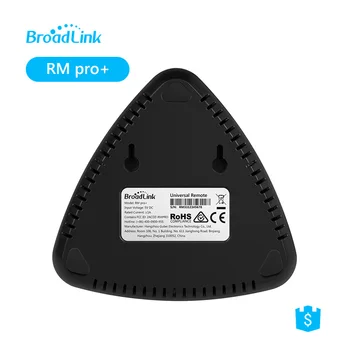 BroadLink RM Pro+ Smart Universal Remote Control, Wi-Fi Universal Remote Transmitter, Alexa and Google Home Voice Control
BroadLink RM Pro+ Smart Universal Remote Control, Wi-Fi Universal Remote Transmitter, Alexa and Google Home Voice Control