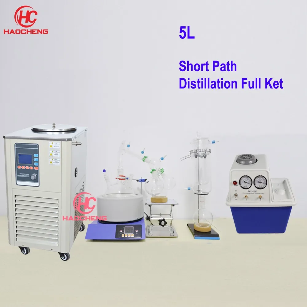 Free shipping,Stocks Available 5L Short Path Distillation Ket,Stirring Heating Mantle,Chiller,Vacuum Pump
Free shipping,Stocks Available 5L Short Path Distillation Ket,Stirring Heating Mantle,Chiller,Vacuum Pump