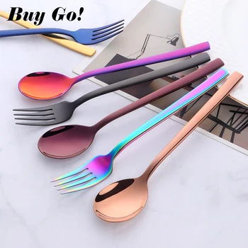 2Pcs/set Stainless Steel Rainbow Children Students Gift Tableware Sets Long Handle Portable Kids Fork Soup Scoop Dinnerware Set
2Pcs/set Stainless Steel Rainbow Children Students Gift Tableware Sets Long Handle Portable Kids Fork Soup Scoop Dinnerware Set