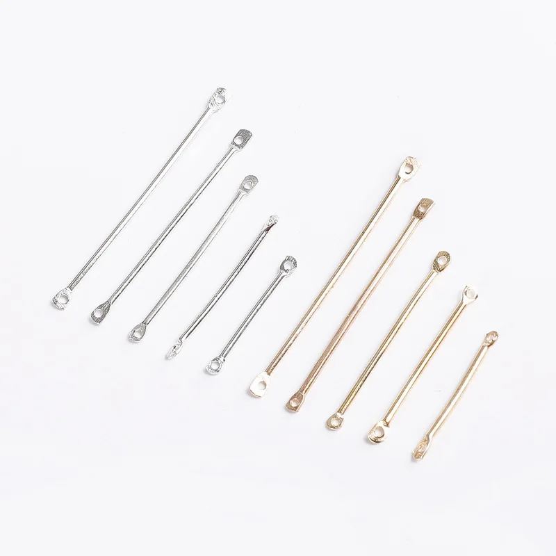 50pcs 100pcs Gold Rhodium Plated Metal Double Cylinder Connecting for Stud Clip Earring DIY Jewelry Finidings Making Accessories
50pcs 100pcs Gold Rhodium Plated Metal Double Cylinder Connecting for Stud Clip Earring DIY Jewelry Finidings Making Accessories