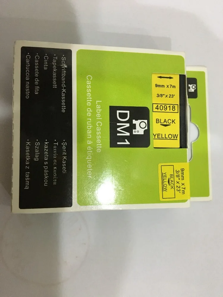 For Dymo LM-PNP LM-160 LM-210D LM-280 Labeling machines Made in China 6mm white black 9mm yellow black Red black Label ribbon
For Dymo LM-PNP LM-160 LM-210D LM-280 Labeling machines Made in China 6mm white black 9mm yellow black Red black Label ribbon