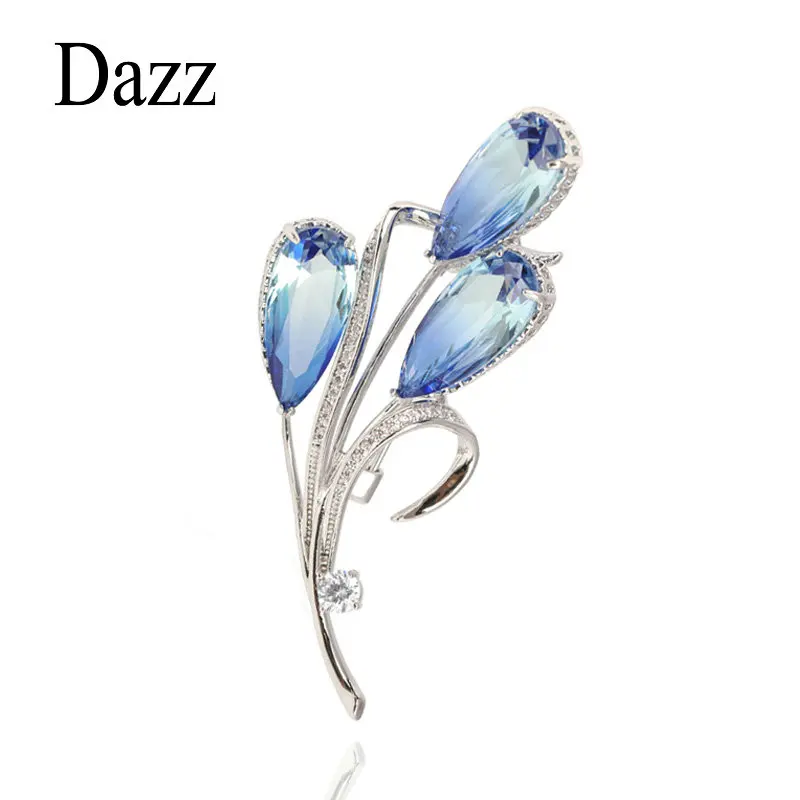 Dazz Luxury Plant Brooch Bouquet Zircon Silver Color Copper Jewelry Women's Wedding Banquet Clothing Scarf Suit Bag Pin Ornament
Dazz Luxury Plant Brooch Bouquet Zircon Silver Color Copper Jewelry Women's Wedding Banquet Clothing Scarf Suit Bag Pin Ornament