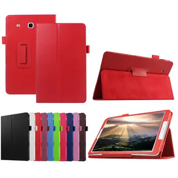 Flip Cover PU Leather Case with Stand for Samsung Galaxy Tab E 9.6 T560 SM-T560 T561 Tablet + Screen Protector + Stylus Pen
Flip Cover PU Leather Case with Stand for Samsung Galaxy Tab E 9.6 T560 SM-T560 T561 Tablet + Screen Protector + Stylus Pen