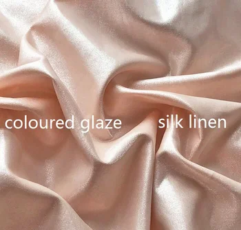 New high-end evening dress glazed silk hemp high-quality pink tender lotus root skin luster exquisite hanging linen fashion fabr
New high-end evening dress glazed silk hemp high-quality pink tender lotus root skin luster exquisite hanging linen fashion fabr