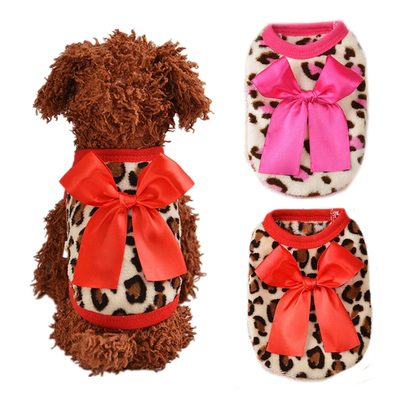 1 PC Pet Clothes Winter XS-L Pet Cat Dog Puppy Warm Knit Coat Clothes Vest Jacket Apparel Costume Leopard Pet CLothing 40D19
1 PC Pet Clothes Winter XS-L Pet Cat Dog Puppy Warm Knit Coat Clothes Vest Jacket Apparel Costume Leopard Pet CLothing 40D19