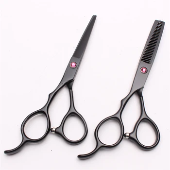 Left-Hand 6" 17.5cm Customized Logo Black Professional Hairdressing Scissors Cutting Scissors Thinning Shears Barber Shop C8001
Left-Hand 6" 17.5cm Customized Logo Black Professional Hairdressing Scissors Cutting Scissors Thinning Shears Barber Shop C8001