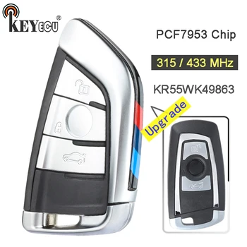 KEYECU 315/433/868MHz PCF7953 Chip CAS4+/FEM KR55WK49863 Upgraded 3 Button Remote Key Fob for BMW 1 2 3 4 5 6 7 Series X3 M2
KEYECU 315/433/868MHz PCF7953 Chip CAS4+/FEM KR55WK49863 Upgraded 3 Button Remote Key Fob for BMW 1 2 3 4 5 6 7 Series X3 M2