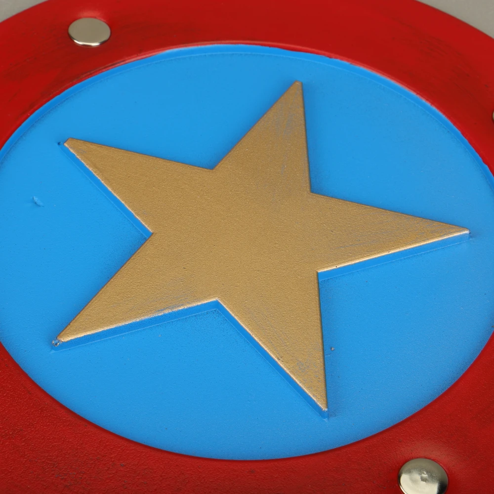 43cm Diameter Avengers Endgame Captain America Shield Styrofoam Weapon Steve Rogers Costume Cosplay Prop Adult (7)
