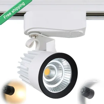 15W COB LED Track Light High Brightness Round Led Tracking Warm White Spotlight aluminum Ceiling Rail Track lighting Spot Rail
15W COB LED Track Light High Brightness Round Led Tracking Warm White Spotlight aluminum Ceiling Rail Track lighting Spot Rail