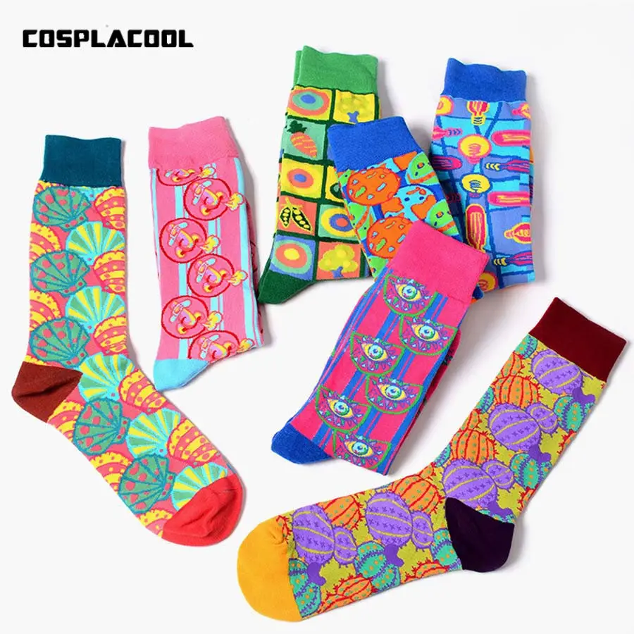 Colorful Creative Personality Novelty Pattern Funny Socks Europe USA Street Fashion Unisex Hip Hop Skateboard Humor Calcetines
Colorful Creative Personality Novelty Pattern Funny Socks Europe USA Street Fashion Unisex Hip Hop Skateboard Humor Calcetines
