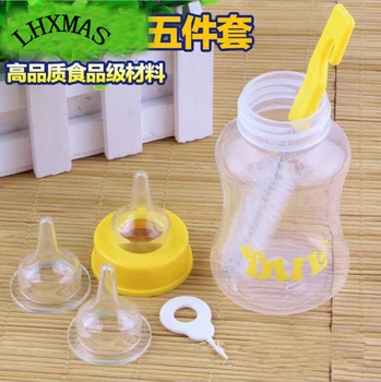 High Quality 150ml Feeding Nursing Bottle + Nipple + Brush Kit for Pet Dog Puppy Cat Kitten Care Feeding Bottle Set D294
High Quality 150ml Feeding Nursing Bottle + Nipple + Brush Kit for Pet Dog Puppy Cat Kitten Care Feeding Bottle Set D294