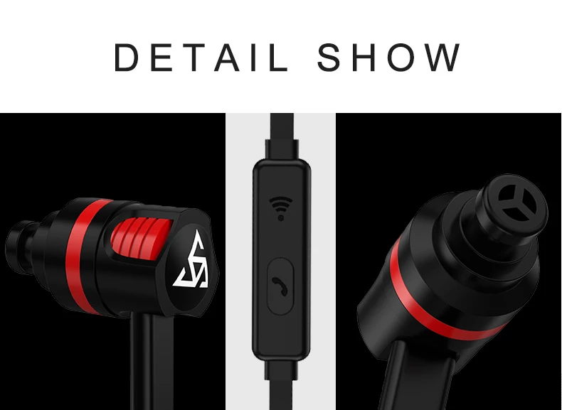 Wired 3.5 mm Noise Cancelling Earphone Handsfree In-Ear Earbuds Sport Running Gaming Headset With Mic For Phone Compputer Tablet Wired 3.5 mm Noise Cancelling Earphone Handsfree In-Ear Earbuds Sport Running Gaming Headset With Mic For Phone Compputer Tablet