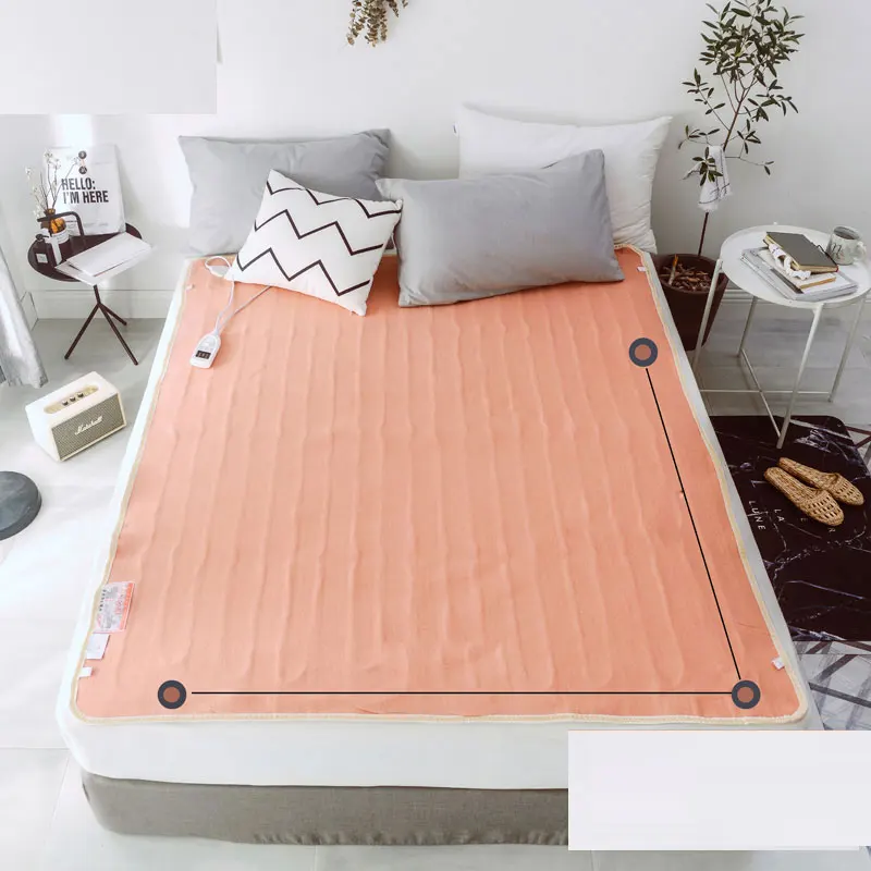 Generic 220V Soft Warm Dual Temperature Timing Control Electric Blanket