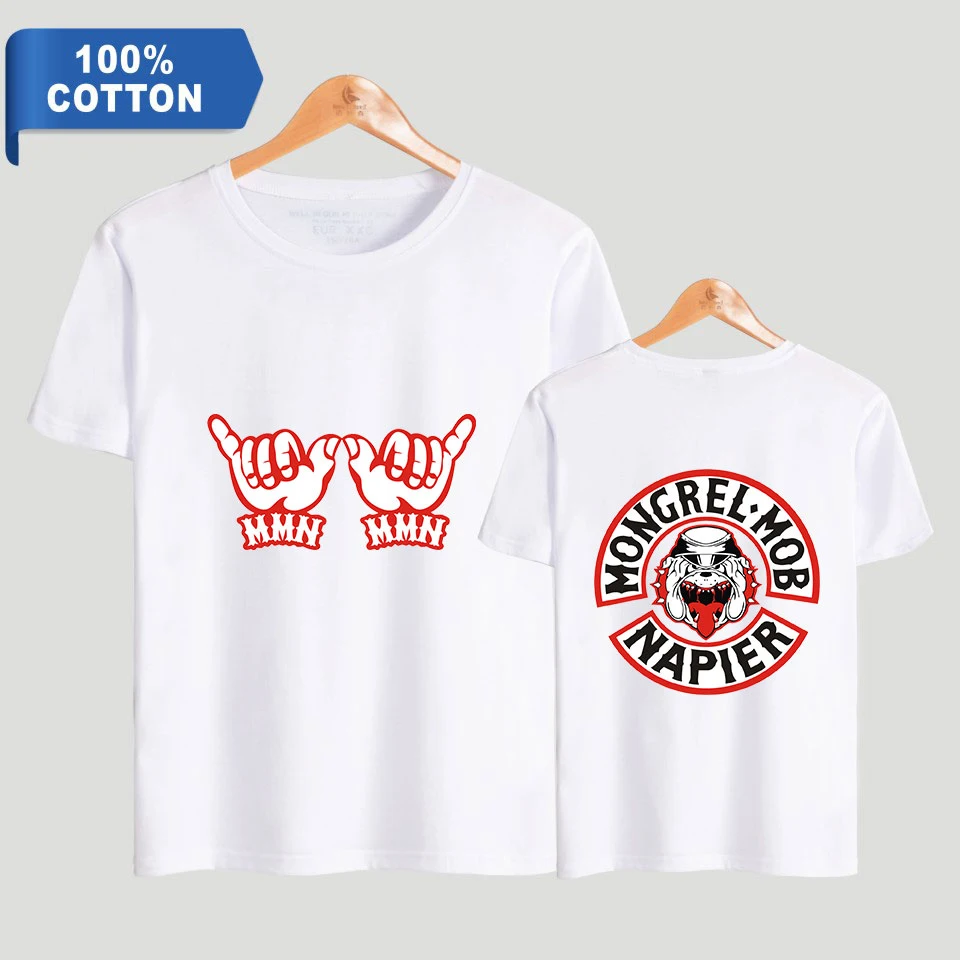 Mongrel Mob Fashion Printed 100% Cotton T-shirts Men Summer Short Sleeve Trendy Tshirts 2018 Casual Style Hot Sale Tee Shirts
Mongrel Mob Fashion Printed 100% Cotton T-shirts Men Summer Short Sleeve Trendy Tshirts 2018 Casual Style Hot Sale Tee Shirts