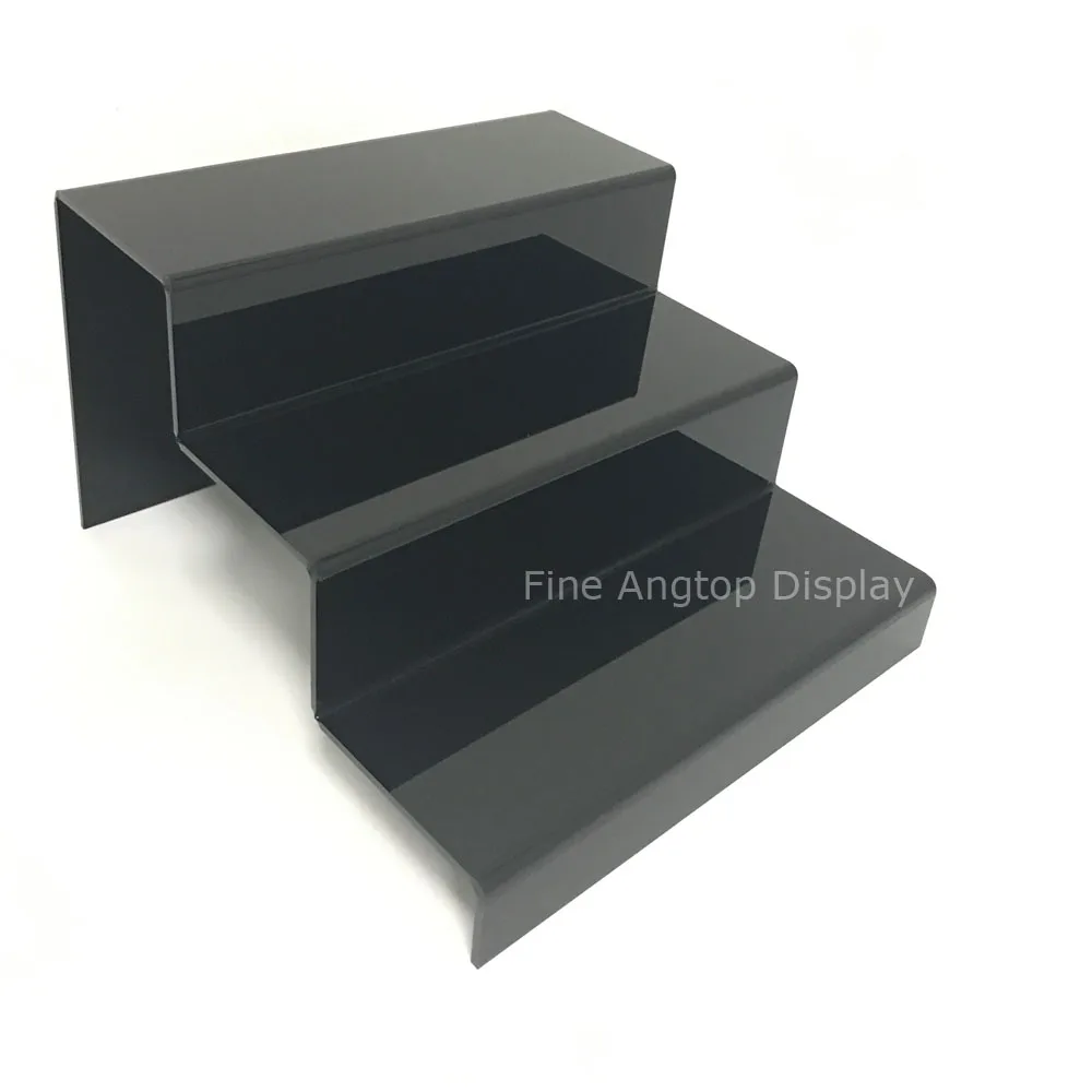 Black Acrylic Glass Riser Step Display For Jewelry Figurines Collection Stand Holder
Black Acrylic Glass Riser Step Display For Jewelry Figurines Collection Stand Holder