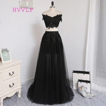 Sexy Two Pieces 2019 A-line V-neck Cap Sleeves Tulle Lace Slit Long Women Prom Dresses Prom Gown Evening Dresses Evening Gown
Sexy Two Pieces 2019 A-line V-neck Cap Sleeves Tulle Lace Slit Long Women Prom Dresses Prom Gown Evening Dresses Evening Gown