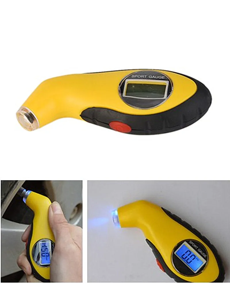 2017 NEW Digital LCD Car Tire Tyre Air Pressure Gauge Meter Manometer Barometers Tester Tool For Auto Car Motorcycle wholesale
2017 NEW Digital LCD Car Tire Tyre Air Pressure Gauge Meter Manometer Barometers Tester Tool For Auto Car Motorcycle wholesale