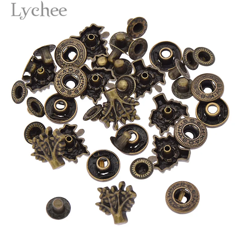 Lychee 10pcs Vintage Tree Design Buttons Bronze Color Metal Combined Buttons DIY Sewing Supplies Accessories For Garments
Lychee 10pcs Vintage Tree Design Buttons Bronze Color Metal Combined Buttons DIY Sewing Supplies Accessories For Garments