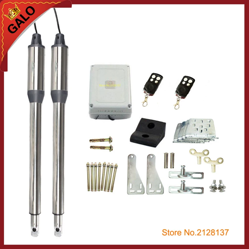 electric automatic swing gate opener motor linear actuator with remote control,input power color kit Optional galo DC24V
electric automatic swing gate opener motor linear actuator with remote control,input power color kit Optional galo DC24V