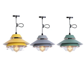 American minimalist hotel restaurant cafe decorated color single head wrought iron personality creative retro chandelier
American minimalist hotel restaurant cafe decorated color single head wrought iron personality creative retro chandelier