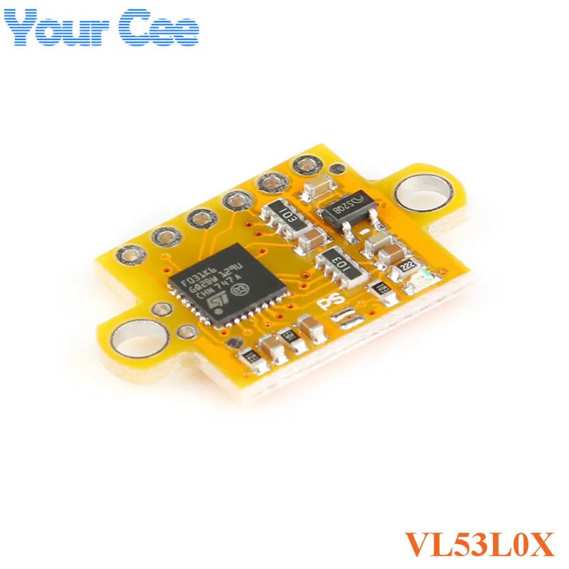 VL53L0X Time-of-Flight (ToF) Infrared Laser Ranging Sensor Module GY-56 Serial Communication I2C IIC
VL53L0X Time-of-Flight (ToF) Infrared Laser Ranging Sensor Module GY-56 Serial Communication I2C IIC