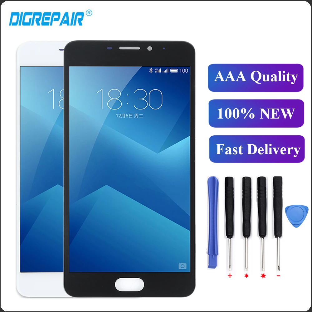 For Meizu M5 Note LCD Display Touch Screen Digitizer M621H M621Q M621M M621C Assembly Replacement for Meizu M5 Note Screen
For Meizu M5 Note LCD Display Touch Screen Digitizer M621H M621Q M621M M621C Assembly Replacement for Meizu M5 Note Screen