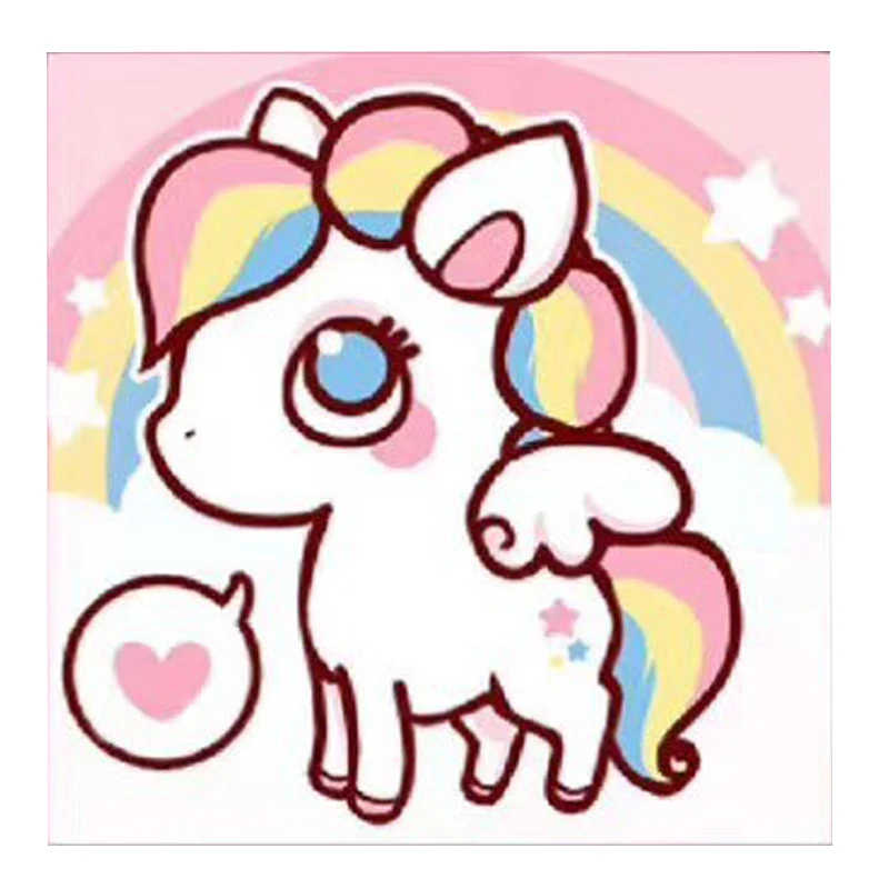 Full Drill Round Diamond Embroidery 5D DIY Diamond Painting Cartoon Unicorn Pattern Mosaic Needlework Cross Stitch Stickers
Full Drill Round Diamond Embroidery 5D DIY Diamond Painting Cartoon Unicorn Pattern Mosaic Needlework Cross Stitch Stickers
