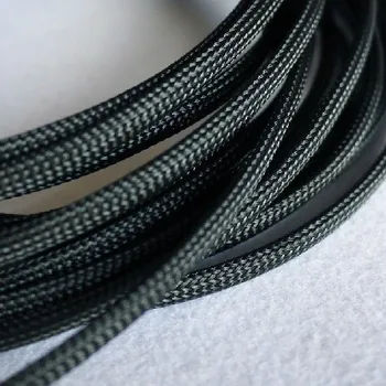 Free shiping High quality 20meters/lot Three wire encryption 6mm black expandable braided tube mesh woven PET braided tube
Free shiping High quality 20meters/lot Three wire encryption 6mm black expandable braided tube mesh woven PET braided tube