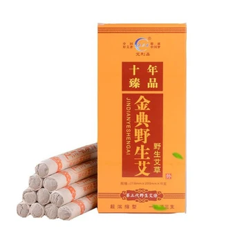 10Pcs/Set Smokeless Moxa Rolls Traditional Roller Stick Pure Moxa Stick Pain Relief Burning Sticks 15*200mm
10Pcs/Set Smokeless Moxa Rolls Traditional Roller Stick Pure Moxa Stick Pain Relief Burning Sticks 15*200mm