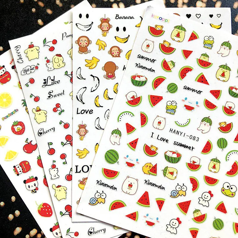 Newest 3d nail art sticker SOLONAIL hanyi-83nail tools WATERMELON decoration nail accessories supplier
Newest 3d nail art sticker SOLONAIL hanyi-83nail tools WATERMELON decoration nail accessories supplier