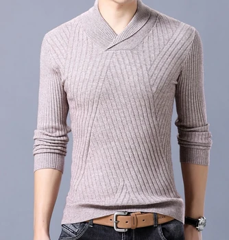 2019 New Fashion Brand Sweater Mens Pullover Striped Slim Fit Jumpers Knitred Woolen Autumn Korean Style Casual Men
2019 New Fashion Brand Sweater Mens Pullover Striped Slim Fit Jumpers Knitred Woolen Autumn Korean Style Casual Men