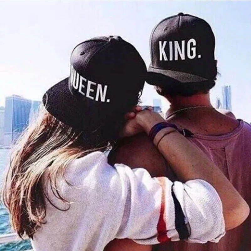 Fashion Embroider KING QUEEN Hat For Couples Lovers Unisex Hip Hop Sun Block Women Men Cotton Baseball Cap All Matched Wholesale
Fashion Embroider KING QUEEN Hat For Couples Lovers Unisex Hip Hop Sun Block Women Men Cotton Baseball Cap All Matched Wholesale