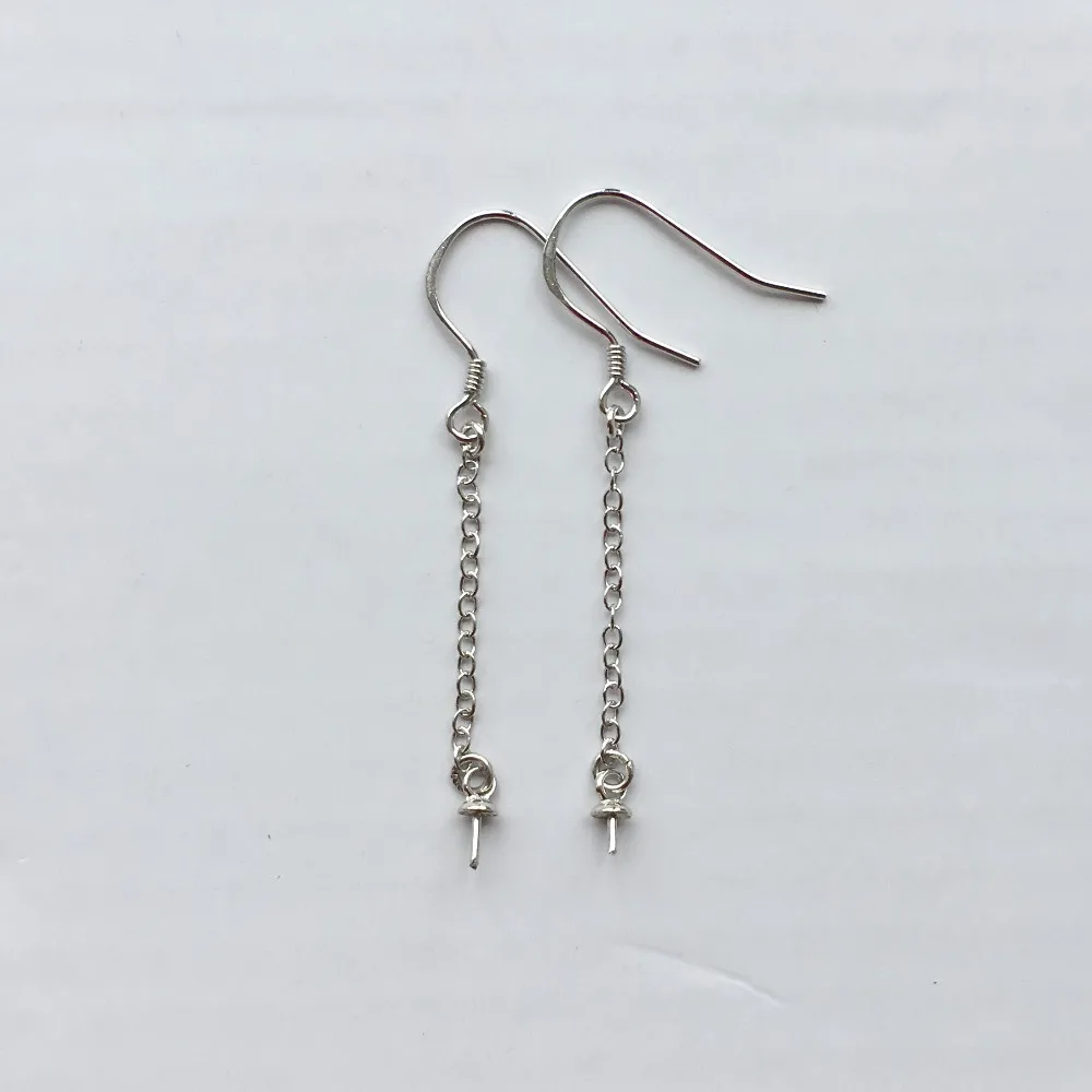 925 Sterling Silver Earrings Hook , DIY Earrings Dangle Chain Mounting, Earring Hook Accessories, DIY Christmas Gift
925 Sterling Silver Earrings Hook , DIY Earrings Dangle Chain Mounting, Earring Hook Accessories, DIY Christmas Gift