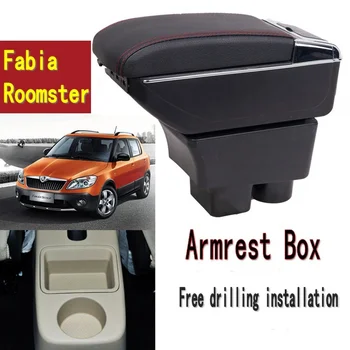 For Skoda Fabia 2008-2014 Armrest Box Car Center Storage Box With Cup Holder Arm Rest Rotatable Car-styling Interior Accessories
For Skoda Fabia 2008-2014 Armrest Box Car Center Storage Box With Cup Holder Arm Rest Rotatable Car-styling Interior Accessories