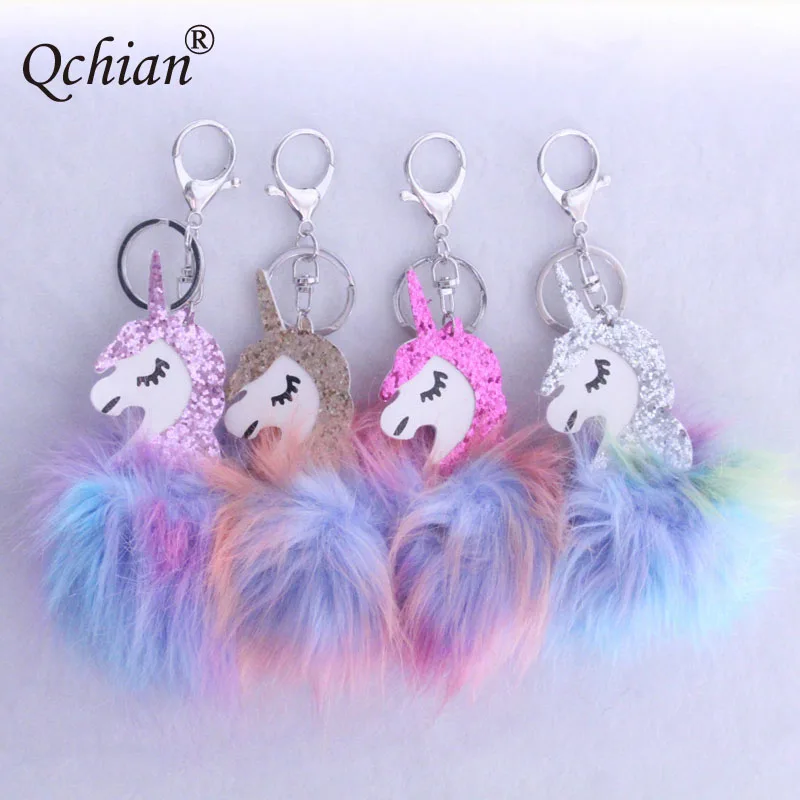 Plush Ball Unicorn Horse Decoration Keychain Car Key Backpack Pendant Jewelry Beautiful Gift for Women Girls
Plush Ball Unicorn Horse Decoration Keychain Car Key Backpack Pendant Jewelry Beautiful Gift for Women Girls
