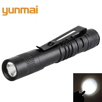 Mini Penlight XPE-R5 LED Flashlight Torch Hugs by Pocket Light 1 Switch Modes Outdoor Camping Light for 1* AAA battery B22
Mini Penlight XPE-R5 LED Flashlight Torch Hugs by Pocket Light 1 Switch Modes Outdoor Camping Light for 1* AAA battery B22