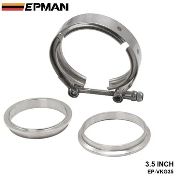 3.5" V-Band Kit Heavy Duty Clamp Flange Set for Exhaust Downpipe Turbo Dump Pipe EP-VKG35
3.5" V-Band Kit Heavy Duty Clamp Flange Set for Exhaust Downpipe Turbo Dump Pipe EP-VKG35