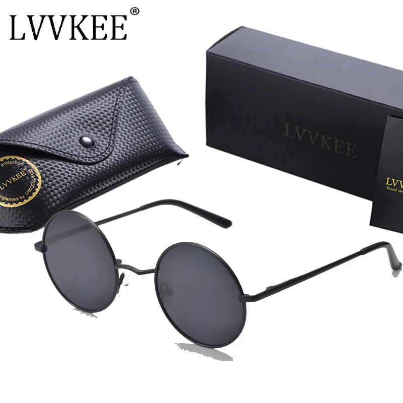 LVVKEE Brand new Men's Round Alloy Polarized Sunglasses women Driver Sun Glasses reverse luster uv400 Eyewear Oculos Accessories
LVVKEE Brand new Men's Round Alloy Polarized Sunglasses women Driver Sun Glasses reverse luster uv400 Eyewear Oculos Accessories