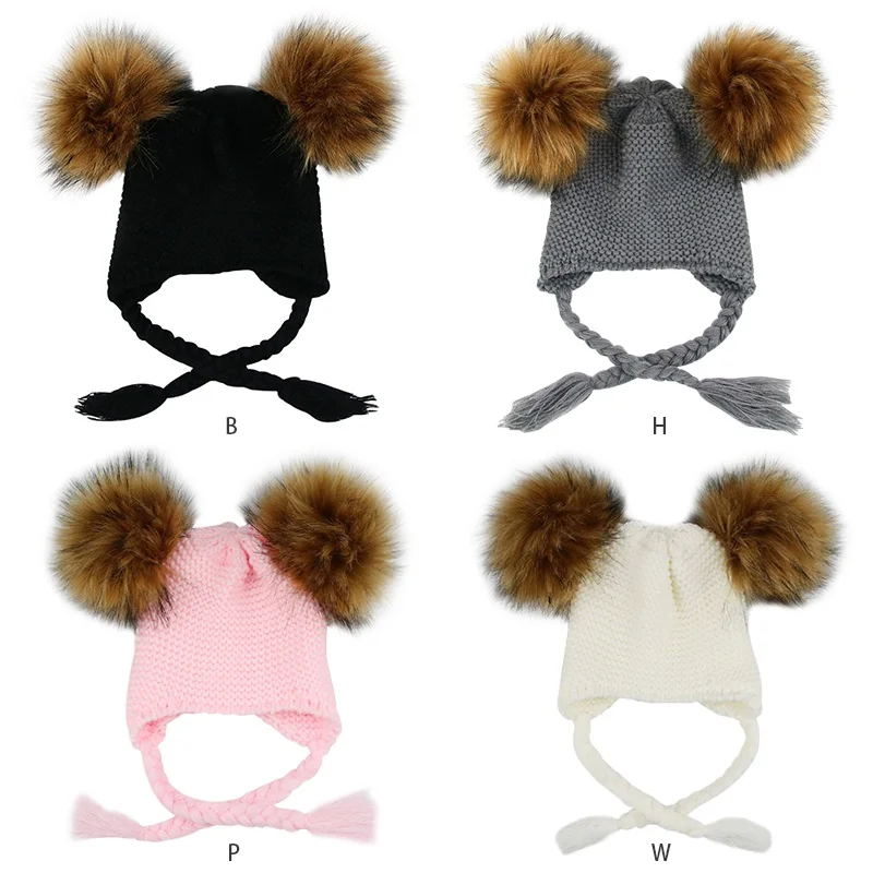 Ins Explosion Models Winter Wool Cap Children's Warm Earmuffs Double Ball Detachable Scorpion Hat Baby Hat Baby Accesories
Ins Explosion Models Winter Wool Cap Children's Warm Earmuffs Double Ball Detachable Scorpion Hat Baby Hat Baby Accesories