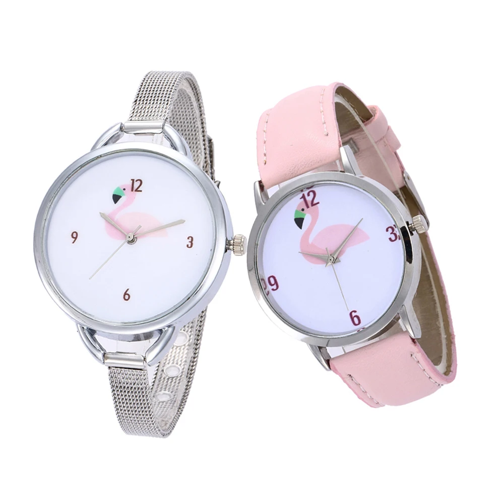 New Watches Women Fashion Flamingo Printed Leather Strap Analog Quartz Wrist Watch Women 2017 Vogue Ladies Casual Watch Relogio
New Watches Women Fashion Flamingo Printed Leather Strap Analog Quartz Wrist Watch Women 2017 Vogue Ladies Casual Watch Relogio
