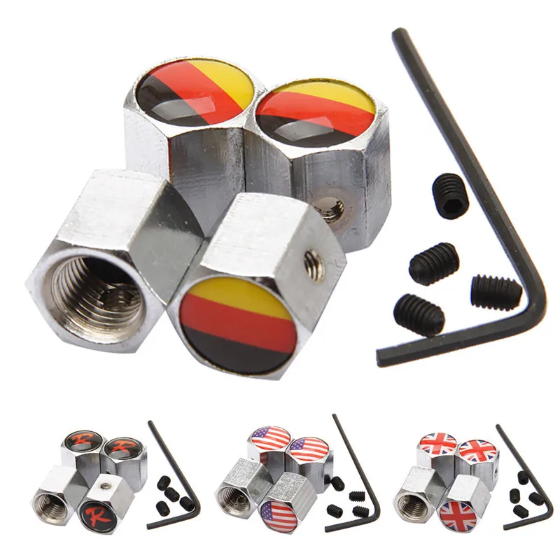 CARPRIE Car Tire Valve Stem Caps 4pcs Anti-theft Aluminum Alloy Valve Caps Valve Stem Cars Motorcycles Valve Stem dropship m3
CARPRIE Car Tire Valve Stem Caps 4pcs Anti-theft Aluminum Alloy Valve Caps Valve Stem Cars Motorcycles Valve Stem dropship m3