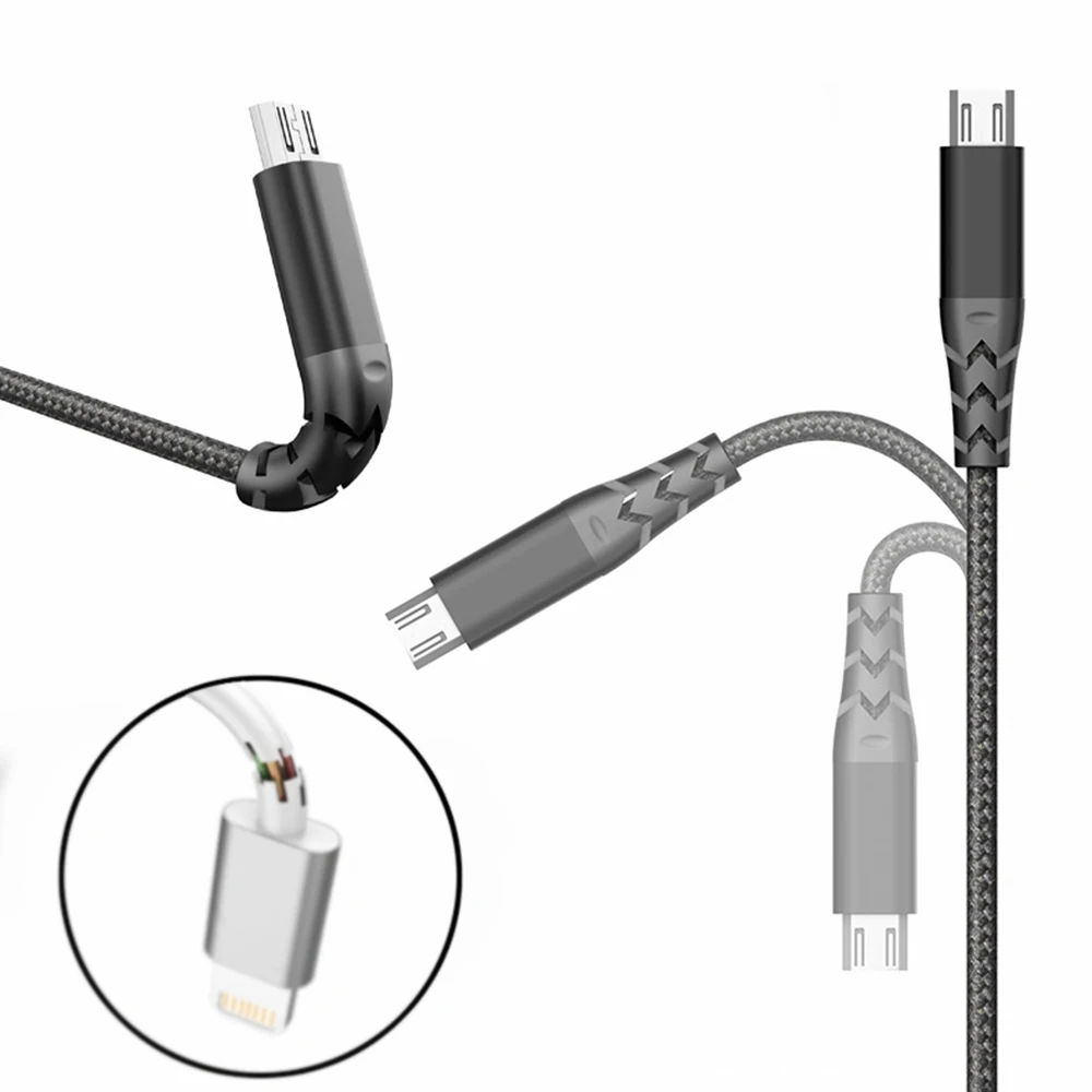 Bakeey 2.4A Type C Micro USB Nylon Braided Fast Charging Data Cable For Xiaomi Mi8 Mi9 HUAWEI P30 Pocophone S9 S10 S10+
Bakeey 2.4A Type C Micro USB Nylon Braided Fast Charging Data Cable For Xiaomi Mi8 Mi9 HUAWEI P30 Pocophone S9 S10 S10+