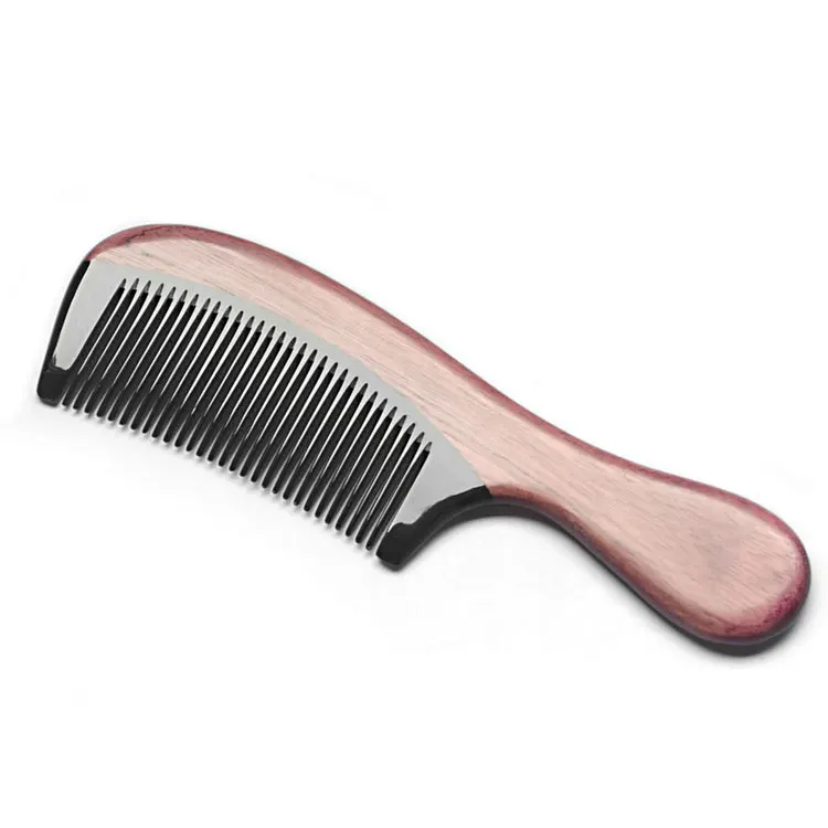 1PC Fine Purple Core Violet Mosaic Horn Comb Widened Sandalwood Comb Thick Round Handle Straight Comb G0411
1PC Fine Purple Core Violet Mosaic Horn Comb Widened Sandalwood Comb Thick Round Handle Straight Comb G0411