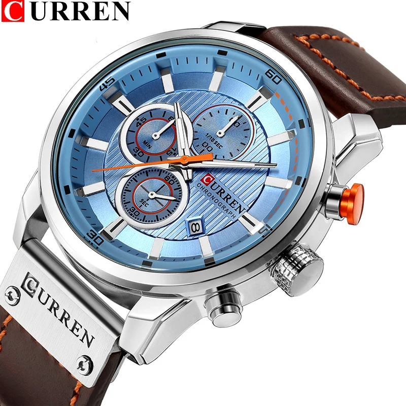Men's Watches CURREN Top Brand Luxury New Design Men Watch Waterproof Sport Causal Wristwatch Male Clock Relogio Masculino
Men's Watches CURREN Top Brand Luxury New Design Men Watch Waterproof Sport Causal Wristwatch Male Clock Relogio Masculino