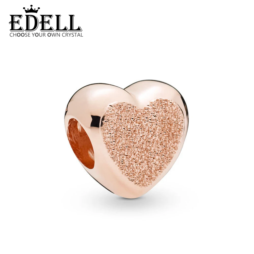 EDELL 100% 925 Sterling Silver New 2019 Spring 3778881 Rose Matte Brilliance Heart Charm Suitable DIY Bracelet Women's Gift
EDELL 100% 925 Sterling Silver New 2019 Spring 3778881 Rose Matte Brilliance Heart Charm Suitable DIY Bracelet Women's Gift