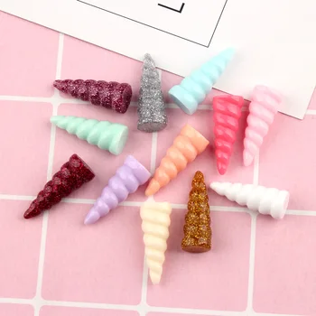 10*26mm Flat Back Resin Mini Unicorn Horn Resins DIY Jewelry Necklace Hair Accessories Resin Cabochons Decoration
10*26mm Flat Back Resin Mini Unicorn Horn Resins DIY Jewelry Necklace Hair Accessories Resin Cabochons Decoration