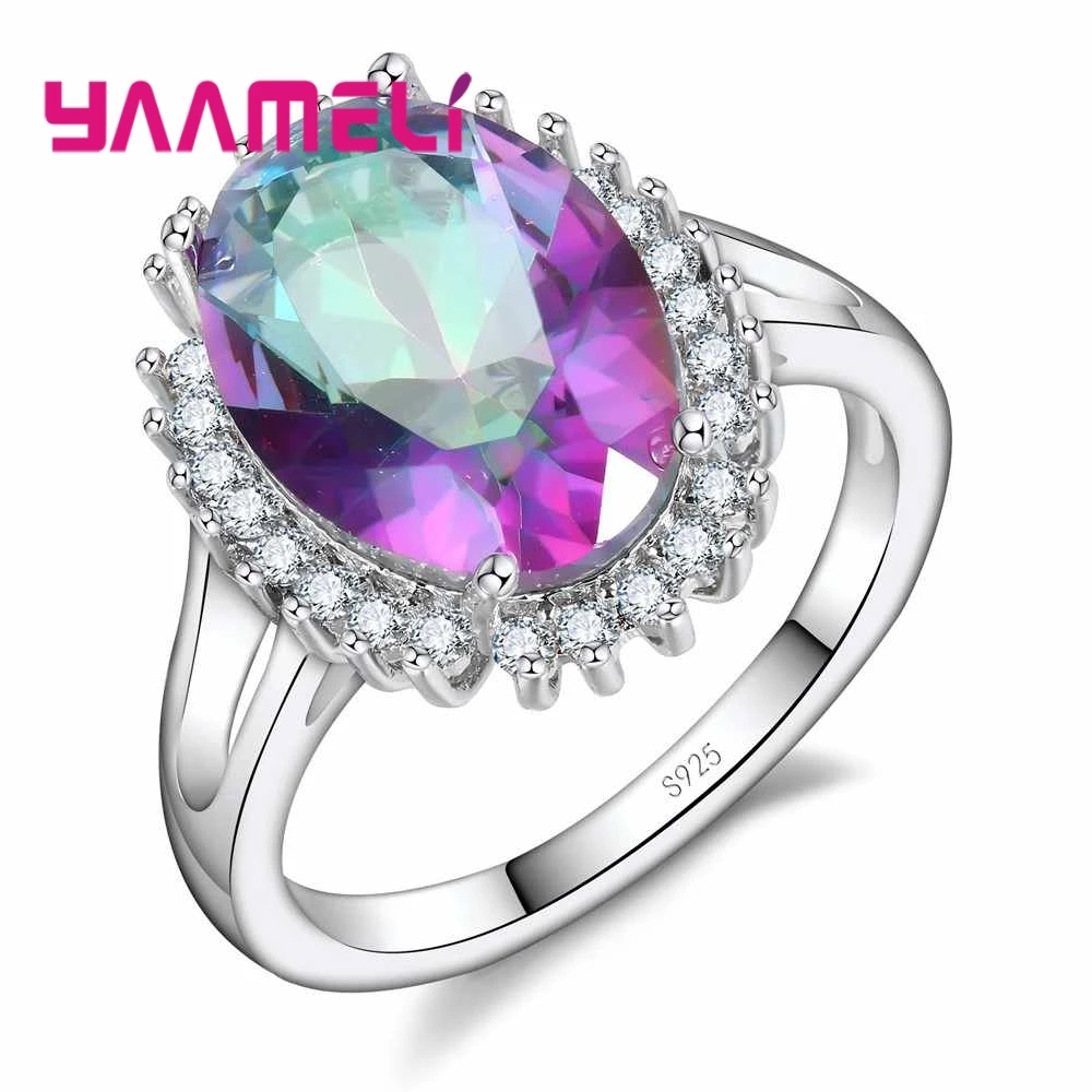 Brand Purple Cubic Zirconia Crystal Embellishment 925 Sterling Silver Ring Luxury Style For Women Wedding Gift
Brand Purple Cubic Zirconia Crystal Embellishment 925 Sterling Silver Ring Luxury Style For Women Wedding Gift
