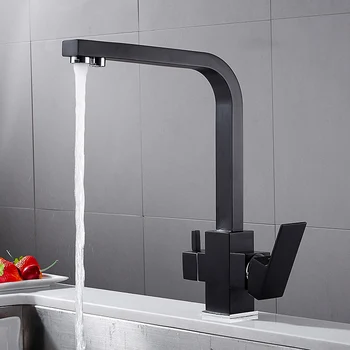 Square Solid Brass Kitchen Purification Faucet Drinking Tap Pure Water Faucet Hot Cold Mixer Taps Crane torneira cozinha
Square Solid Brass Kitchen Purification Faucet Drinking Tap Pure Water Faucet Hot Cold Mixer Taps Crane torneira cozinha