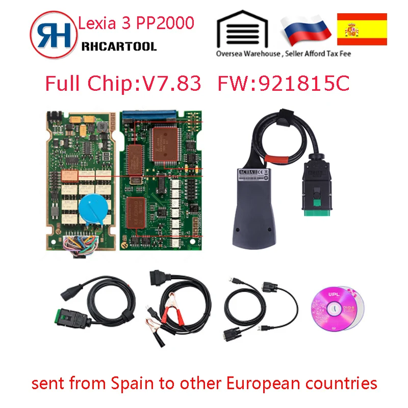 Lexia 3 PP2000 Full Chip Diagbox V7.83 with Firmware 921815C Lexia3 V48/V25 PSA-COM For Citroen for Peugeot OBD2 diagnostic-tool
Lexia 3 PP2000 Full Chip Diagbox V7.83 with Firmware 921815C Lexia3 V48/V25 PSA-COM For Citroen for Peugeot OBD2 diagnostic-tool